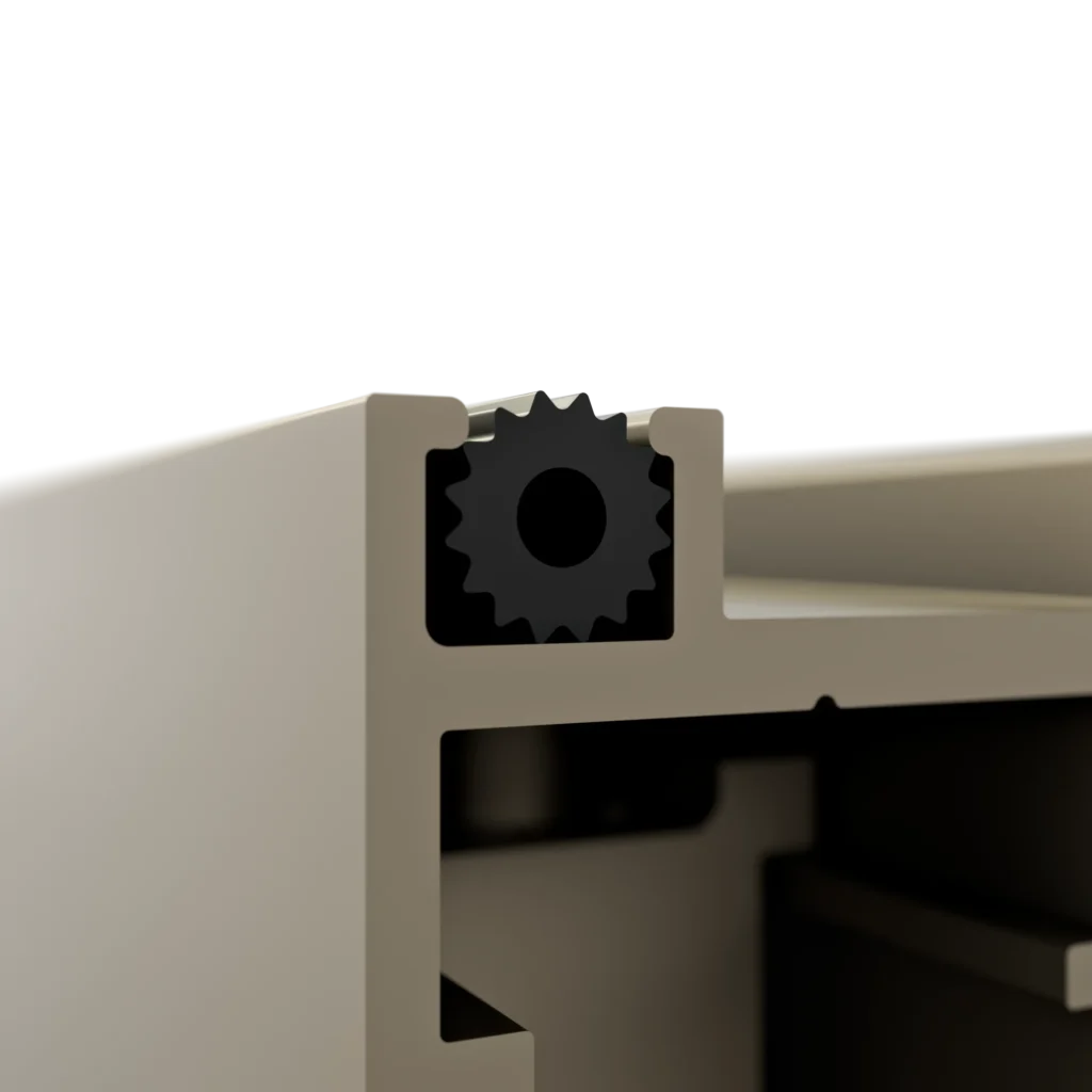 Gumowa uszczelka na górze (poprawka)