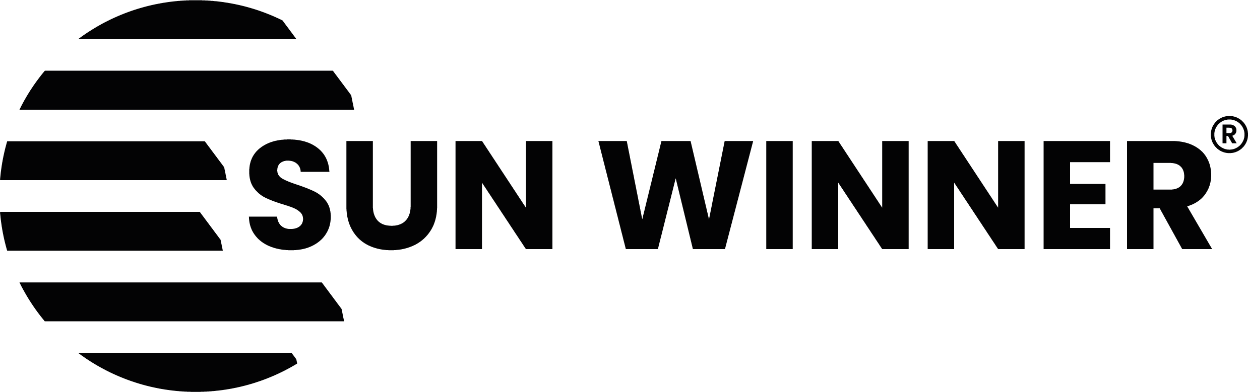 LOGO SUN WINNER czarne bez tła