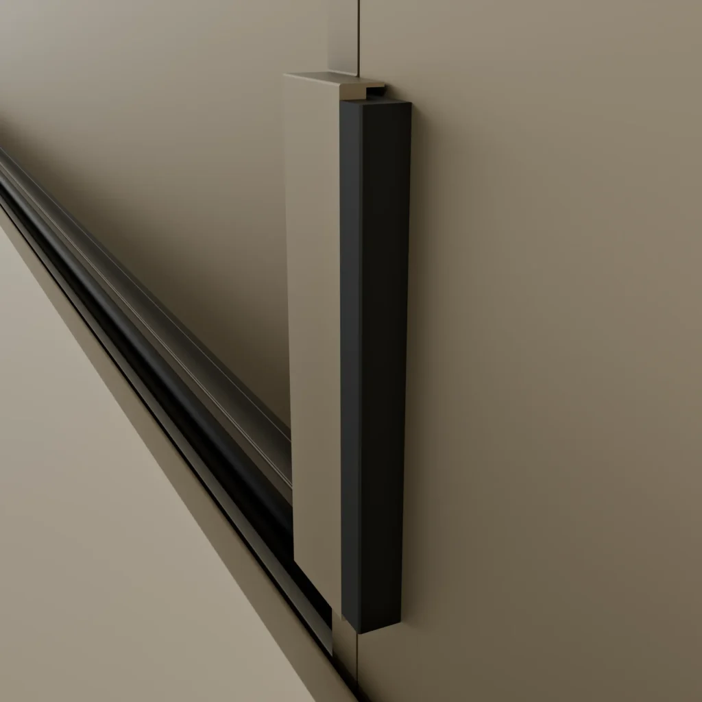 Odboje w zaślepkach profili podtrzymujących