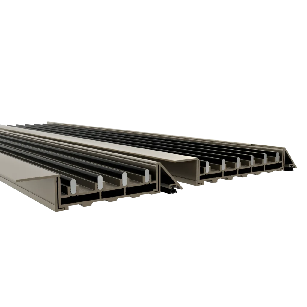 Warianty prowadnic 4 tor, 6 tor