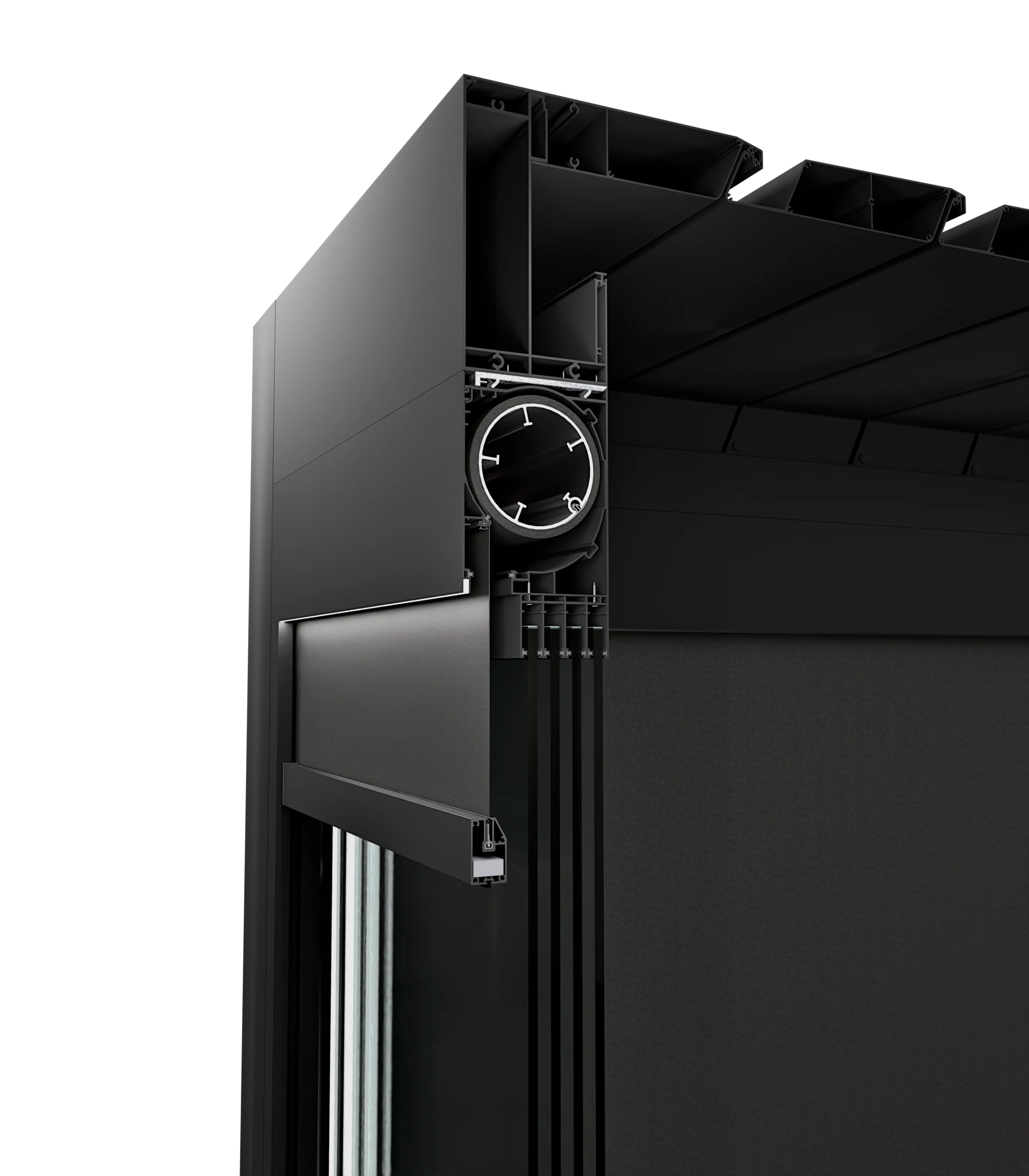 Montaż rolety ze szkłem