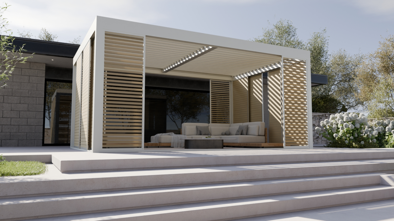 Render WIN PANELS z oliwkowym matem, marzec 2026